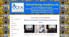 Desktop Screenshot of oxford-energy-academy.co.uk