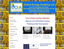 Tablet Screenshot of oxford-energy-academy.co.uk